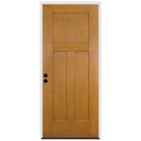 Trimlite Exterior Single Door, Right Hand/Inswing, 1.75 Thick, Fiberglass 3068RHISPFG3PSHK69161DB